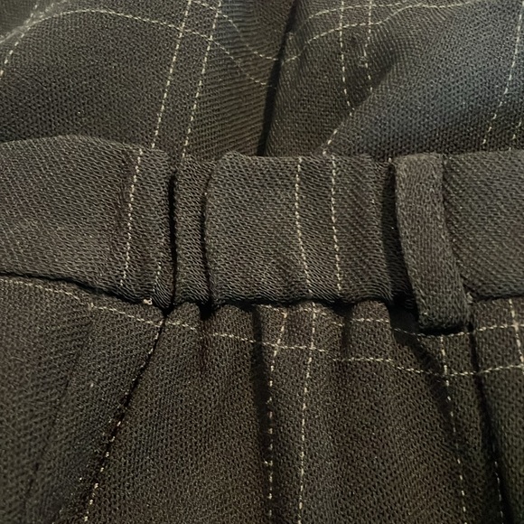 Talbots black window pane pants. - Picture 6 of 8